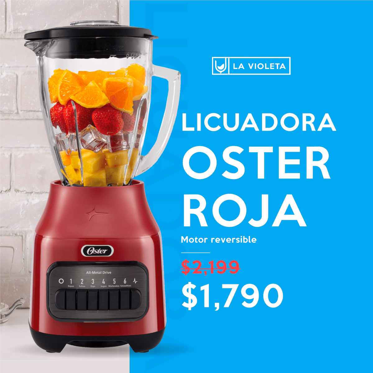 La Violeta Anuncio de promoción para Instagram